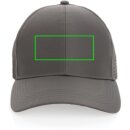 Impact AWARE™ rPET 6-Panel-Sportkappe Farbe: grau