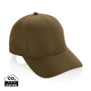 Impact AWARE™ rPET 6-Panel-Sportkappe Farbe: grün