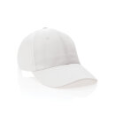 Impact 6 Panel Kappe aus 280gr rCotton mit AWARE™ Tracer Farbe: weiß