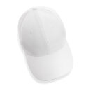 Impact 6 Panel Kappe aus 280gr rCotton mit AWARE™ Tracer Farbe: weiß