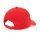 Impact 6 Panel Kappe aus 280gr rCotton mit AWARE™ Tracer Farbe: rot