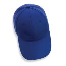 Impact 6 Panel Kappe aus 280gr rCotton mit AWARE™ Tracer Farbe: blau