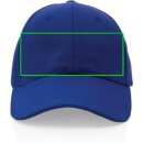 Impact 6 Panel Kappe aus 280gr rCotton mit AWARE™ Tracer Farbe: blau