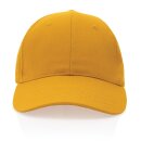 Impact 6 Panel Kappe aus 280gr rCotton mit AWARE™ Tracer Farbe: gelb