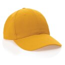 Impact 6 Panel Kappe aus 280gr rCotton mit AWARE™ Tracer Farbe: gelb