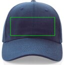 Impact 6 Panel Kappe aus 280gr rCotton mit AWARE™ Tracer Farbe: navy blau