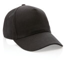 Impact 5 Panel Kappe aus 280gr rCotton mit AWARE™ Tracer Farbe: schwarz