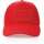 Impact 5 Panel Kappe aus 280gr rCotton mit AWARE™ Tracer Farbe: rot