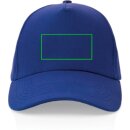 Impact 5 Panel Kappe aus 280gr rCotton mit AWARE™ Tracer Farbe: blau