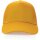 Impact 5 Panel Kappe aus 280gr rCotton mit AWARE™ Tracer Farbe: gelb
