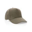 Impact 5 Panel Kappe aus 280gr rCotton mit AWARE™ Tracer Farbe: grün