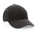 Impact 6 Panel Kappe aus 190gr rCotton mit AWARE™ Tracer Farbe: schwarz