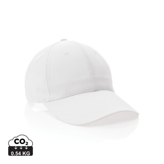 Impact 6 Panel Kappe aus 190gr rCotton mit AWARE™ Tracer Farbe: weiß