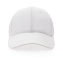 Impact 6 Panel Kappe aus 190gr rCotton mit AWARE™ Tracer Farbe: weiß