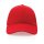 Impact 6 Panel Kappe aus 190gr rCotton mit AWARE™ Tracer Farbe: rot