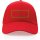 Impact 6 Panel Kappe aus 190gr rCotton mit AWARE™ Tracer Farbe: rot