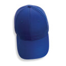 Impact 6 Panel Kappe aus 190gr rCotton mit AWARE™ Tracer Farbe: blau