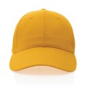 Impact 6 Panel Kappe aus 190gr rCotton mit AWARE™ Tracer Farbe: gelb