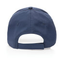 Impact 6 Panel Kappe aus 190gr rCotton mit AWARE™ Tracer Farbe: navy blau