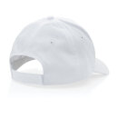 Impact 5 Panel Kappe aus 190gr rCotton mit AWARE™ Tracer Farbe: weiß