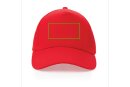 Impact 5 Panel Kappe aus 190gr rCotton mit AWARE™ Tracer Farbe: rot