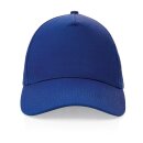 Impact 5 Panel Kappe aus 190gr rCotton mit AWARE™ Tracer Farbe: blau