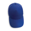 Impact 5 Panel Kappe aus 190gr rCotton mit AWARE™ Tracer Farbe: blau