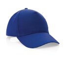 Impact 5 Panel Kappe aus 190gr rCotton mit AWARE™ Tracer Farbe: blau