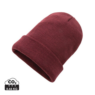 Impact Polylana® Beanie mit AWARE™ Tracer Farbe: rot