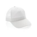 Impact AWARE™ 190gr Brushed rCotton 5 Panel Trucker-Cap Farbe: weiß