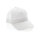 Impact AWARE™ 190gr Brushed rCotton 5 Panel Trucker-Cap Farbe: weiß