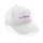 Impact AWARE™ 190gr Brushed rCotton 5 Panel Trucker-Cap Farbe: weiß