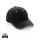 Impact AWARE™ 280gr Brushed rCotton 6 Panel Kontrast-Cap Farbe: schwarz