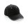 Impact AWARE™ 280gr Brushed rCotton 6 Panel Kontrast-Cap Farbe: schwarz