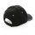 Impact AWARE™ 280gr Brushed rCotton 6 Panel Kontrast-Cap Farbe: schwarz