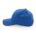 Impact AWARE™ 280gr Brushed rCotton 6 Panel Kontrast-Cap Farbe: blau