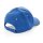 Impact AWARE™ 280gr Brushed rCotton 6 Panel Kontrast-Cap Farbe: blau