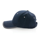 Impact AWARE™ 280gr Brushed rCotton 6 Panel Kontrast-Cap Farbe: navy blau