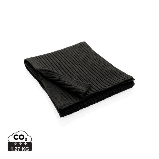 Impact AWARE™ Polylana® Strickschal 180x25cm Farbe: schwarz