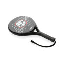 No Fear Fiberglas Padel-Racket Farbe: schwarz