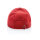 Impact 6 Panel Kappe aus 280gr rCotton mit AWARE™ Tracer Farbe: luscious red