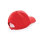 Impact 6 Panel Kappe aus 280gr rCotton mit AWARE™ Tracer Farbe: luscious red