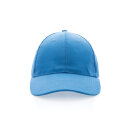 Impact 6 Panel Kappe aus 280gr rCotton mit AWARE™ Tracer Farbe: tranquil blue