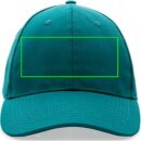 Impact 6 Panel Kappe aus 280gr rCotton mit AWARE™ Tracer Farbe: verdigris