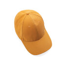 Impact 6 Panel Kappe aus 280gr rCotton mit AWARE™ Tracer Farbe: sundial orange