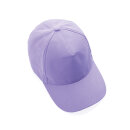 Impact 5 Panel Kappe aus 280gr rCotton mit AWARE™ Tracer Farbe: lavender