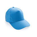 Impact 5 Panel Kappe aus 280gr rCotton mit AWARE™ Tracer Farbe: tranquil blue