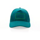 Impact 5 Panel Kappe aus 280gr rCotton mit AWARE™ Tracer Farbe: verdigris