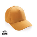 Impact 5 Panel Kappe aus 280gr rCotton mit AWARE™ Tracer Farbe: sundial orange