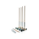 Krocket-Set aus Holz Farbe: braun